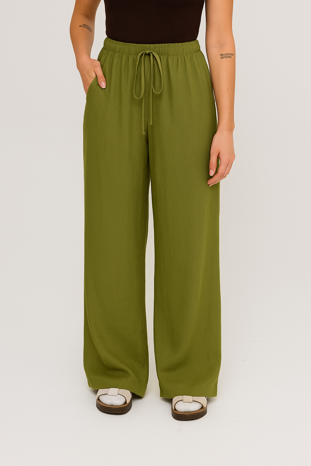 PANTALÓN LINO NATURAL
